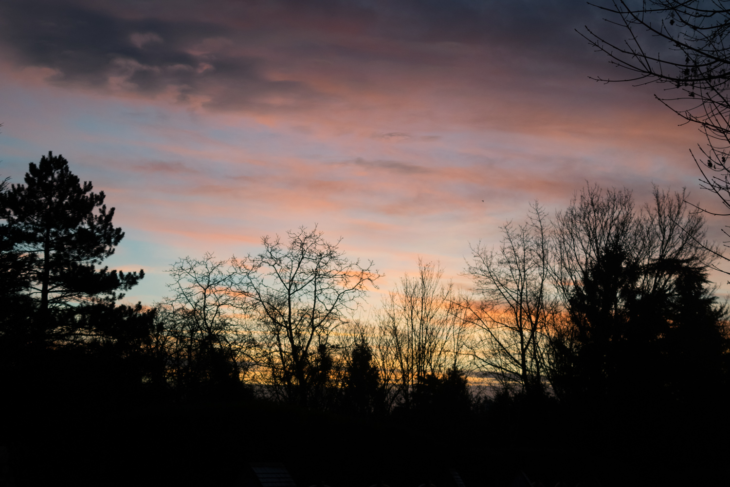 Sunrise in Villennes-sur-Seine