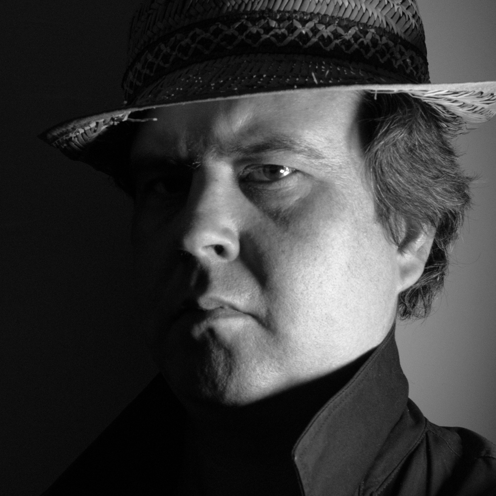 Self Portrait, in the style of Irving Penn photographing Pablo Picasso